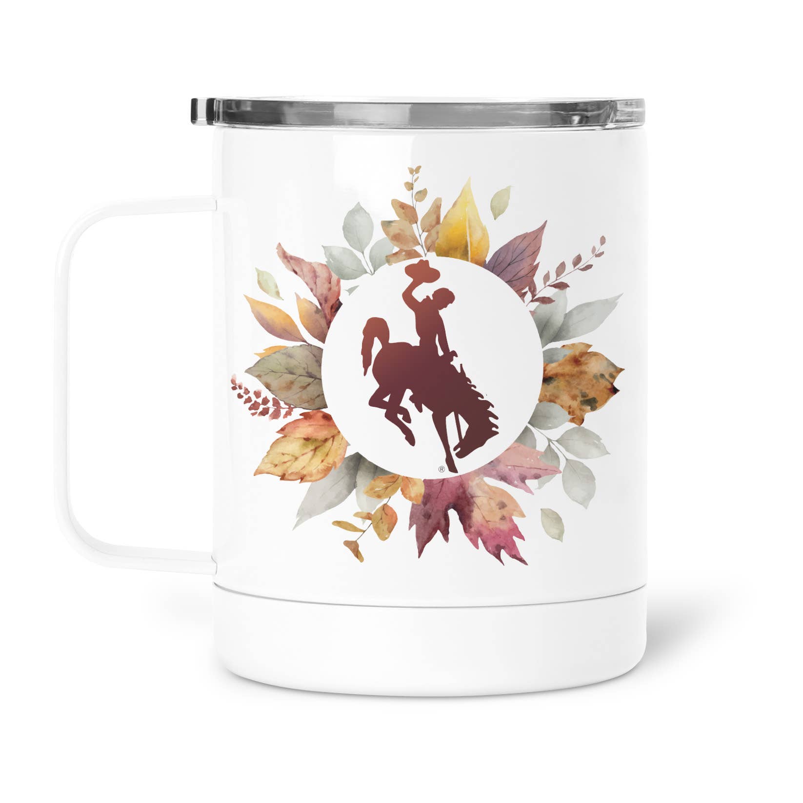 Autumn Leaves Wyoming Steamboat 13oz Travel Mug